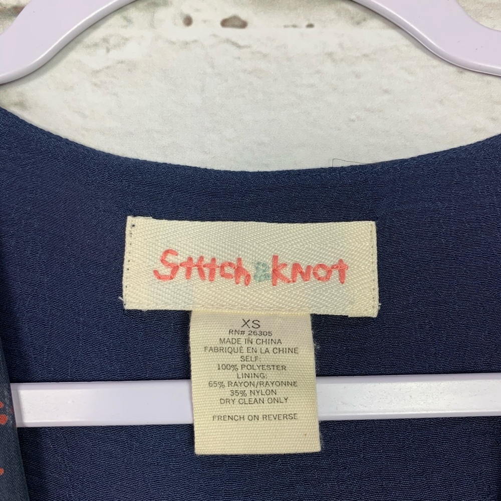 Stitch & Knot Anthropologie Pixelated PolkaDot Top - Picture 5 of 5